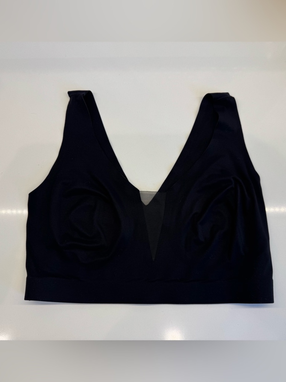 Soma Enbliss Mesh Bralette Black- size large
